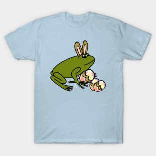 Funny Easter Bunny Ears Frog T-Shirt